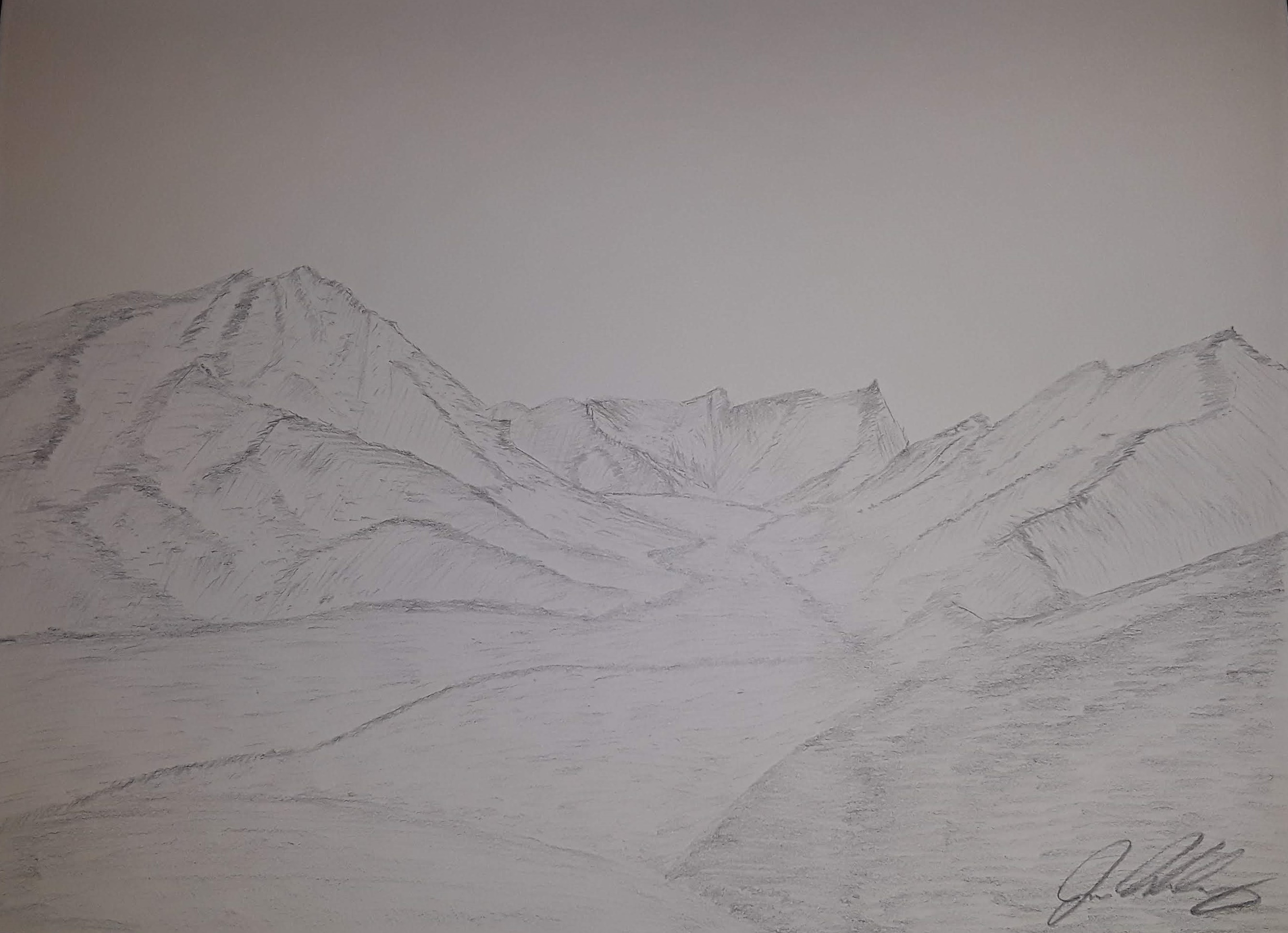 How to Draw Mountains for Beginners | Easy Mountain Drawing Step by Step  Sketch | Want to learn how to draw mountains easy? Watch this entire video  as we show you step